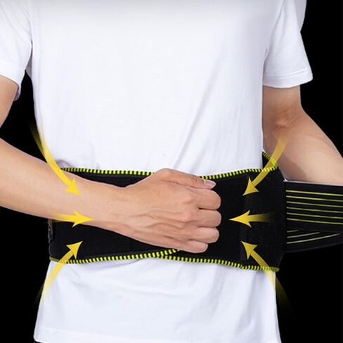 Impact Resistant Motocross Kidney Belt, Protective Back Support for Off Road Riding, 80x100cm 31.5x39.4in with Adjustable Fit in Saudi Arabia