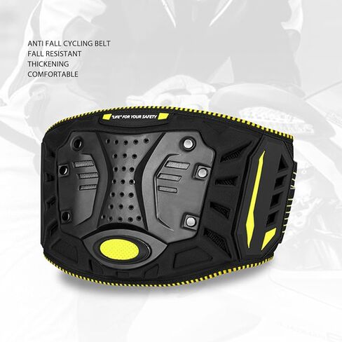 Impact Resistant Motocross Kidney Belt, Protective Back Support for Off Road Riding, 80x100cm 31.5x39.4in with Adjustable Fit in Saudi Arabia
