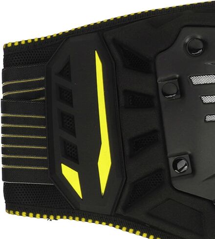 Impact Resistant Motocross Kidney Belt, Protective Back Support for Off Road Riding, 80x100cm 31.5x39.4in with Adjustable Fit in Saudi Arabia
