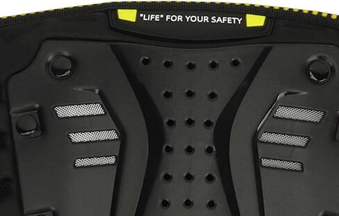 Impact Resistant Motocross Kidney Belt, Protective Back Support for Off Road Riding, 80x100cm 31.5x39.4in with Adjustable Fit in Saudi Arabia