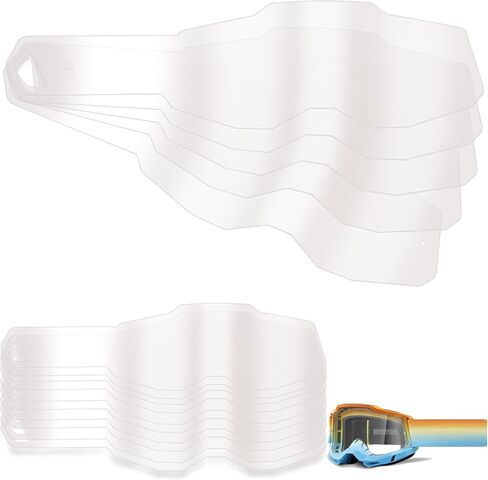 نظارات واقية بنسبة 100% قابلة للتمزق لـ RC2/AC2/ST2/Strata2/Racecraft2/Accuri2 Gen 2 | حماية عدسة MX خالية من البقايا in Saudi Arabia