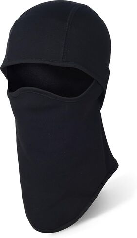 قناع التزلج للأطفال من Xeoxarel بالاكلافا للطقس البارد، قناع الوجه الشتوي للتزلج على الجليد وركوب الدراجات (للأعمار من 4 إلى 18 عامًا) أسود in Kuwait