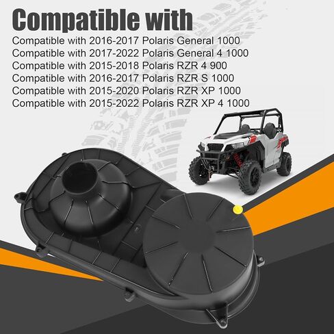 غطاء القابض الخارجي، غطاء القابض الخارجي CVT متوافق مع 2015-2022 Polaris General 1000/جنرال 4 1000/RZR 4 900/RZR S 1000/RZR XP 1000/RZR XP 4 1000 استبدال # 2635611 in Kuwait