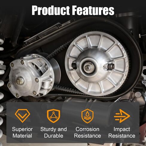 غطاء القابض الخارجي، غطاء القابض الخارجي CVT متوافق مع 2015-2022 Polaris General 1000/جنرال 4 1000/RZR 4 900/RZR S 1000/RZR XP 1000/RZR XP 4 1000 استبدال # 2635611 in Kuwait