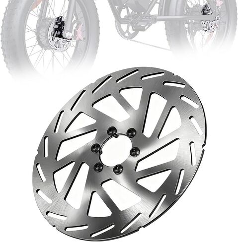 Ebike قرص فرامل الدوار الأمامي/الخلفي الفولاذ المقاوم للصدأ ل Ridstar Q20 / Ridstar Q20 Pro/Ridstar Q20 Lite دراجة كهربائية in Kuwait
