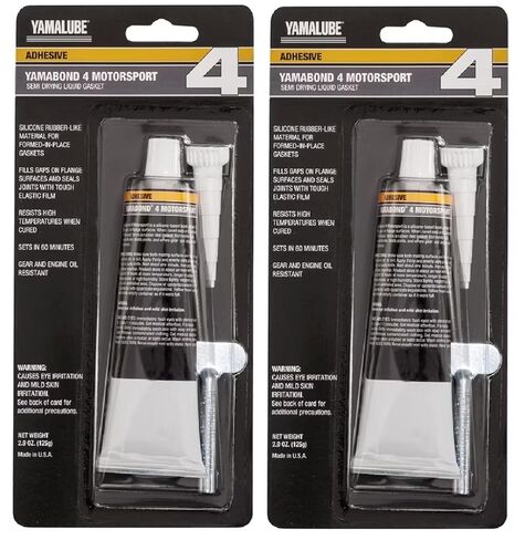 Yamaha Original OEM Yamalube Yamabond 4 حشية سائلة قائمة على السيليكون Yamaha الجزء # Acc-YAMAB-ON-D4 - (2) أنابيب 2.5 أونصة in Kuwait