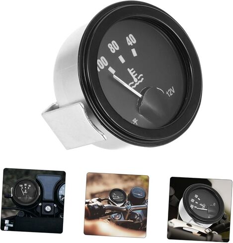 PartyKindom 12v Water Temperature Gauge Mechanical Water Temperature for Cars Motorcycles and Electric Vehicles Construction for Accurate Readings and Engine Protection in Saudi Arabia