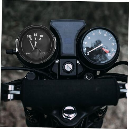 PartyKindom 12v Water Temperature Gauge Mechanical Water Temperature for Cars Motorcycles and Electric Vehicles Construction for Accurate Readings and Engine Protection in Saudi Arabia