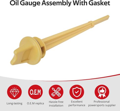 JAVIK Oil Gauge Assembly with Gasket for Polaris Sportsman 550 XP X2 Touring Forest 2009-2014 O.E.M# 3090152 in Saudi Arabia