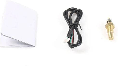 مقياس درجة حرارة الماء 2 بوصة 52 ملم مقياس سيارة رقمي أزرق LED مع مستشعر BX101462 in Kuwait