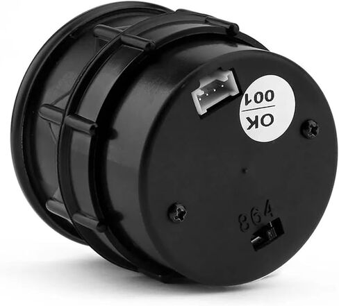 2 "52 مللي متر 7 ألوان LED سيارة السيارات مقياس سرعة الدوران 0-10000 دورة في الدقيقة مقياس مع محرك متدرج عالي السرعة RPM متر BX101486 in Kuwait