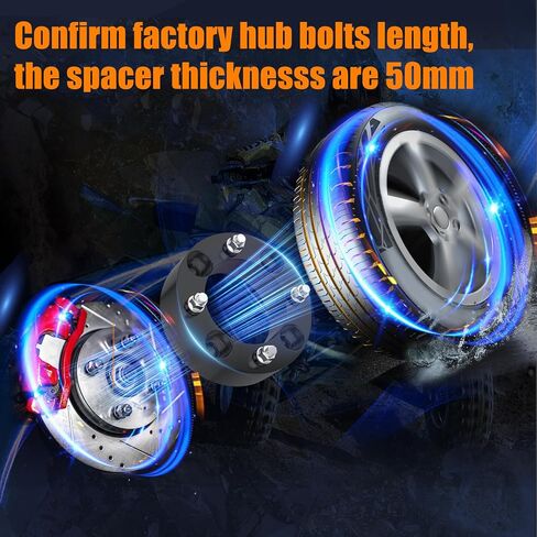 GAsupply 2" 4x137 ATV Wheel Spacers 12x1.5 Studs Fit for Can-Am Maverick Honda 1000R 1000X 1000-3 1000-5, 4 Lug 4x137mm 50mm Wheel Spacer Black, 110mm Hub Bore, 4PCS in Kuwait