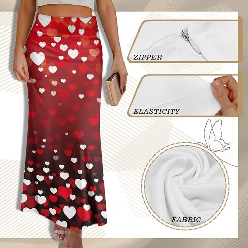 Biyejit Womens Basic Foldable High Waist Long Skirts Regular and Plus Size Maxi Skirts S-2XL in Saudi Arabia