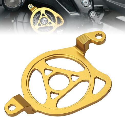 Engine Case Saver Cover Fit for Surron Light Bee X/S/L1E, Segway X160 X260 Electric Dirt Bike – CNC Aluminum Alloy Pulley Guard Protector, Silver in Saudi Arabia