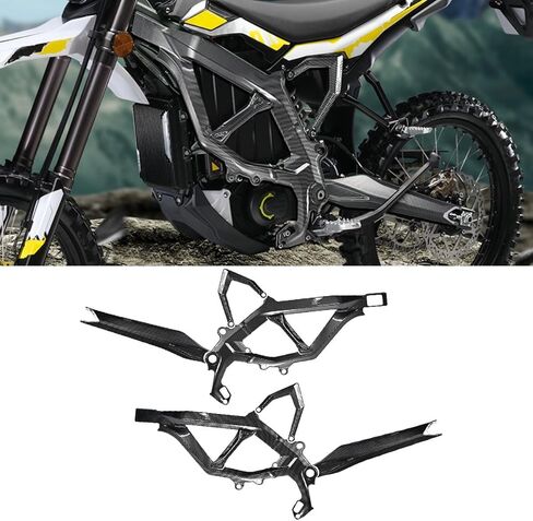 Frame Guards Kit,Gloss Black Body Frame Fairing Protective Cover Protector Guard Sticker Side Body Panel Side Spoiler Cowl Accessoires for Sur Ron Light Bee X LBX Segway X260 X160 in Kuwait