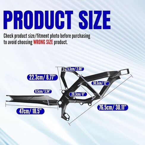 Frame Guards Kit,Gloss Black Body Frame Fairing Protective Cover Protector Guard Sticker Side Body Panel Side Spoiler Cowl Accessoires for Sur Ron Light Bee X LBX Segway X260 X160 in Kuwait