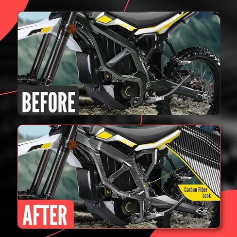 Frame Guards Kit,Gloss Black Body Frame Fairing Protective Cover Protector Guard Sticker Side Body Panel Side Spoiler Cowl Accessoires for Sur Ron Light Bee X LBX Segway X260 X160 in Kuwait