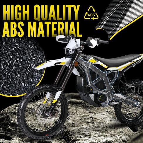 Frame Guards Kit,Gloss Black Body Frame Fairing Protective Cover Protector Guard Sticker Side Body Panel Side Spoiler Cowl Accessoires for Sur Ron Light Bee X LBX Segway X260 X160 in Kuwait