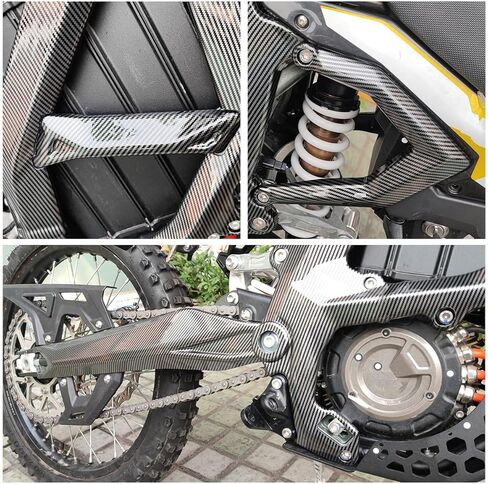 Frame Guards Kit,Gloss Black Body Frame Fairing Protective Cover Protector Guard Sticker Side Body Panel Side Spoiler Cowl Accessoires for Sur Ron Light Bee X LBX Segway X260 X160 in Kuwait