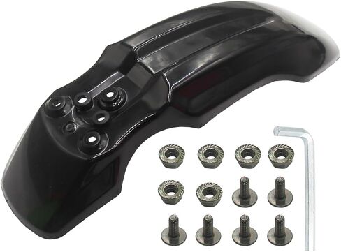 Plastic Front Wheel Mud Guard Fender Fairing for XR50 CRF50 XR CRF 50 SDG SSR 107cc 125cc PIT PRO Trail Dirt Bike (Black) in Saudi Arabia