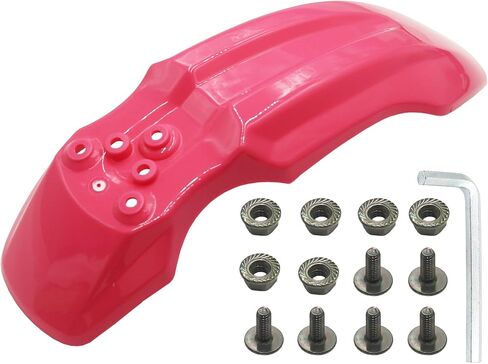 Plastic Front Wheel Mud Guard Fender Fairing for XR50 CRF50 XR CRF 50 SDG SSR 107cc 125cc PIT PRO Trail Dirt Bike (Black) in Saudi Arabia