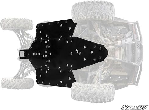 لوحة انزلاقية كاملة SuperATV Polaris RZR S 1000 | حماية للخدمة الشاقة باستخدام ARMW خاص in Kuwait