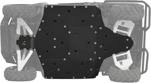 SuperATV Heavy Duty 1/2" ARMW Full Skid Plate for Polaris Ranger 1000 Diesel Crew (2015+) - Full Machine Protection in Saudi Arabia