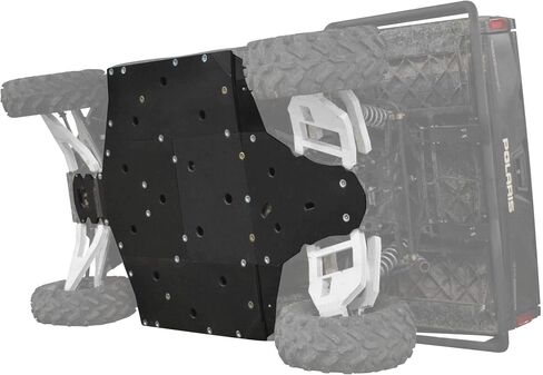 SuperATV Heavy Duty 1/2" ARMW Full Skid Plate for Polaris Ranger 1000 Diesel Crew (2015+) - Full Machine Protection in Saudi Arabia