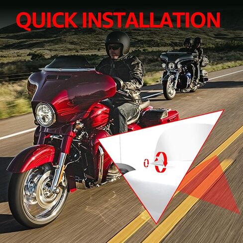 مسامير الزجاج الأمامي من الكروم المتوافقة مع Harley Davidson Touring 2014-2024 Ultra Limited Street Glide Electra Glide in Kuwait