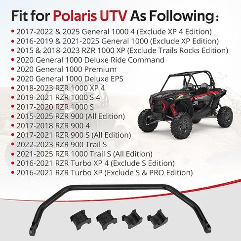 JAVIK قضيب موازن Sway مع جلبة شريطية لـ Polaris RZR 1000 XP S 900 4 S Turbo XP 4 2015-2025 General 1000 4 2017-2025 O.E.M #5338117 in Kuwait