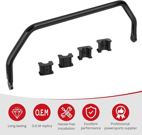 JAVIK قضيب موازن Sway مع جلبة شريطية لـ Polaris RZR 1000 XP S 900 4 S Turbo XP 4 2015-2025 General 1000 4 2017-2025 O.E.M #5338117 in Kuwait