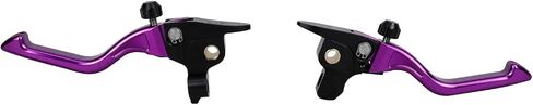 Adjustable Clutch and Brake Hand Lever Controls Compatible with Harley Davidson Touring, 2017-2020 Street Glide, Road Glide with Hydraulic Clutch (Purple) in Saudi Arabia