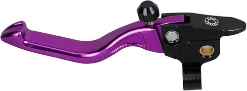 Adjustable Clutch and Brake Hand Lever Controls Compatible with Harley Davidson Touring, 2017-2020 Street Glide, Road Glide with Hydraulic Clutch (Purple) in Saudi Arabia