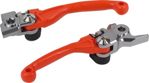 Polisport Pivot Unbreakable Levers Kit – Fits: KTM FREERIDE (2014–2017) KTM SX85 (2013-2025) Motocross (MX/Enduro) Brake/Clutch Levers, Durable Composite, OEM Shape, Easy Install, Orange in Saudi Arabia