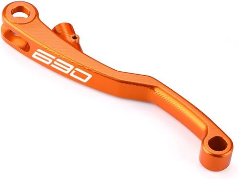 رافعة القابض القصيرة متوافقة مع KTM 690 Enduro R/SMC R (2014-2023) و1050 1090 1190 1290 Adventure (2013-2020) | مقبض دراجة نارية باستخدام الحاسب الآلي (1050-أسود) in Saudi Arabia