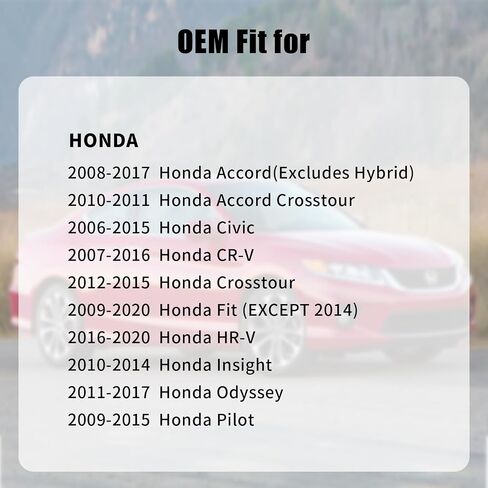 Gas Cap, Fuel Cap for Honda, 2008-2017 Accord, 2006-2015 Civic, 2007-2016 CR-V, 2009-2015 Pilot, 2011-2017 Odyssey, 2009-2020 Fit, HR-V, Insight, 2005-2020 Acura MDX RDX ILX TL TSX, 17670-T3W-A01 in Saudi Arabia