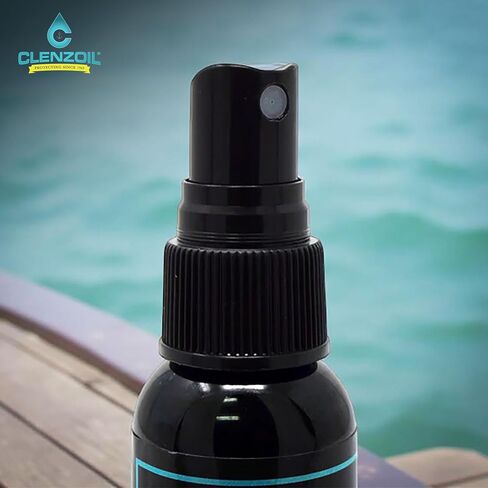 Clenzoil Marine & Tackle 2 oz. Fishing Reel Cleaner & Bearing Lube Spray Bottle | One-Step Cleaner, Lubricant, Protectant [CLP] Cleaning + Lubricating Oil in One Solution in Saudi Arabia