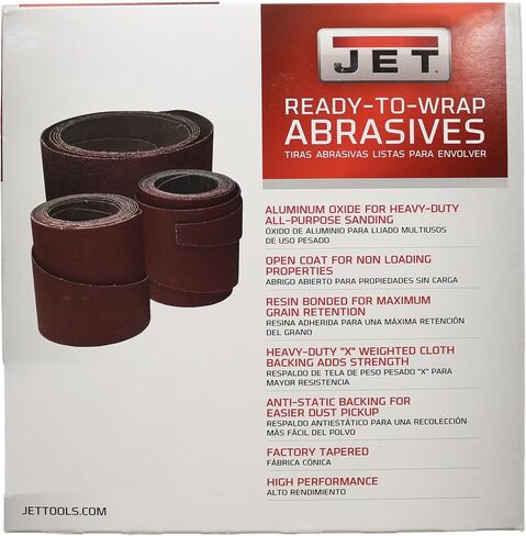 JET 25" Ready-to-Wrap Sandpaper, 36 Grit (60-25036) in Saudi Arabia