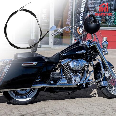 كابل القابض 74.75 بوصة مناسب لـ Road King Classic FLHR، Street Glide FLHX 2008-2013، لـ Harley Davidson Electra Glide Ultra Classic FLHTCU، Road Glide Custom FLTRX، Glide Ultra Limited FLHTK 2010-2013 in Kuwait