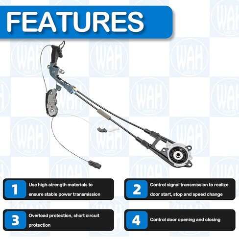 Right Sliding Door Cable Compatible with 2011-2020 Toyota Sienna Replace 85015-08010 85015-08011 Passenger Side Power Door Cable in Kuwait