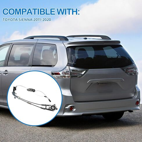 Right Sliding Door Cable Compatible with 2011-2020 Toyota Sienna Replace 85015-08010 85015-08011 Passenger Side Power Door Cable in Kuwait