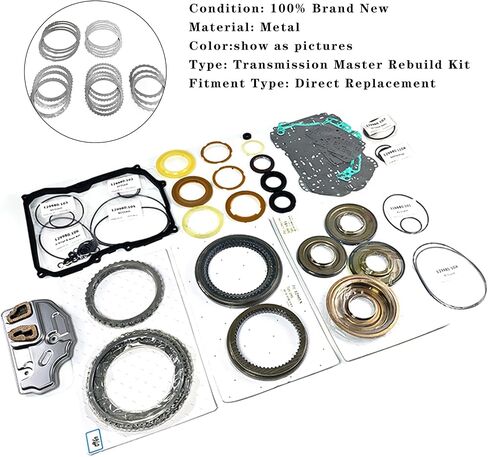 MAD HORNETS 09G Transmissions Master Rebuild Kit Gasket Clutch Set For VW Audi 6 AT TF60SN in Saudi Arabia