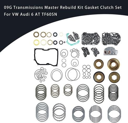 MAD HORNETS 09G Transmissions Master Rebuild Kit Gasket Clutch Set For VW Audi 6 AT TF60SN in Saudi Arabia