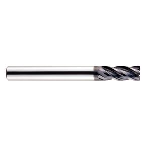 YG-1 EMD61024 Carbide V7 Mill INOX Corner Radius End Mill, 4 Flute, Stub Length, 2" Length, 3/8"