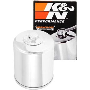 K&N Motorcycle Oil Filter: High Performance, Premium, Designed to be used with Synthetic or Conventional Oils: Fits Select Harley Davidson Motorcycles, KN-174C
