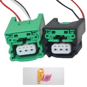2PCS Connector Harness Plug Replacement Compatible with Nissan Infiniti Camshaft Position Crankshaft Sensor 1 Year Warranty, Vanshly in Saudi Arabia
