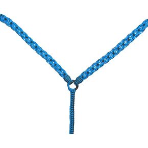 HILASON Horse Breast Collar Braided Paracord Pink/Black