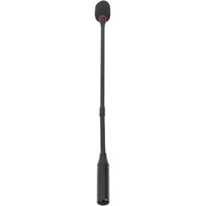 Flexible Noise Reduction Gooseneck Microphone, 17.7in, Power Indicator, for Meeting Rooms