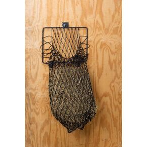 Hay Hoops II Quick Assemble Collapsible Wall Hay Feeder with Net in Kuwait