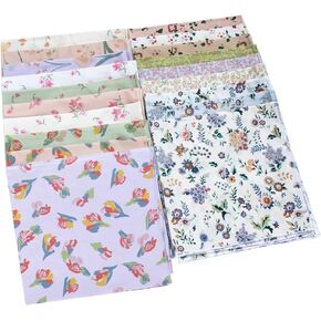 La closure Women's 100% Cotton Handkerchiefs Print Floral Handkerchief Assorted Pack